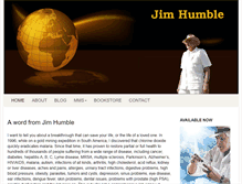 Tablet Screenshot of jimhumble.org